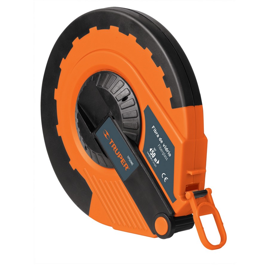 CINTA METRICA FIBRA DE VIDRIO 50MTS.-164PIES TRUPER 12640