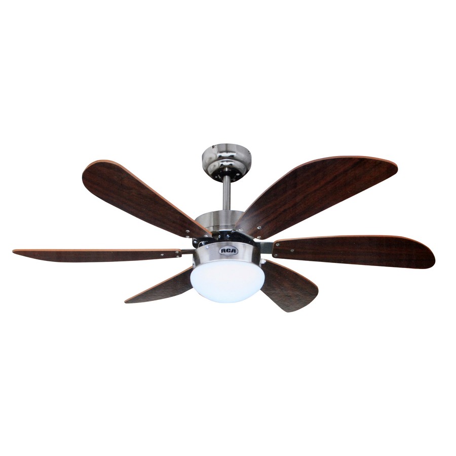 VENTILADOR RLV54 SKY MADERA OSCURA 42PULG