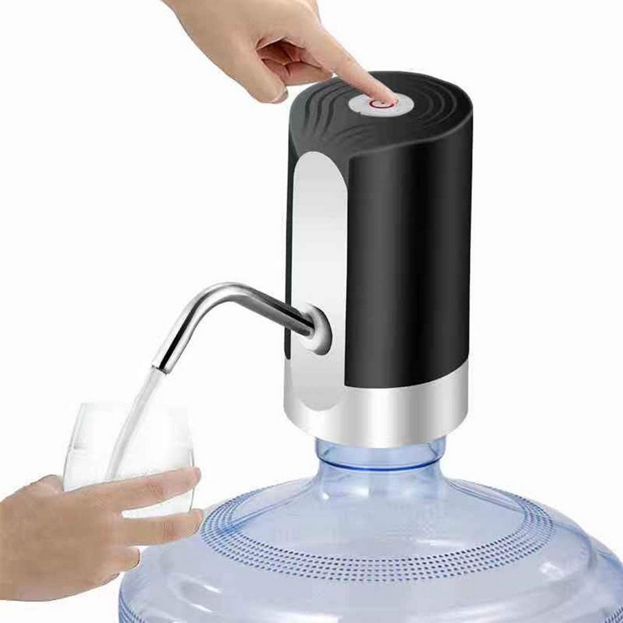BOMBA P/GARRAFON DE AGUA RECARG. LHC-800625/LHC-9573 NEGRO