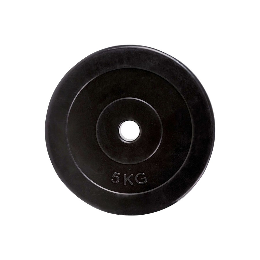 DISCO PARA PESAS FORRADO EN CAUCHO 5KG HO-1331