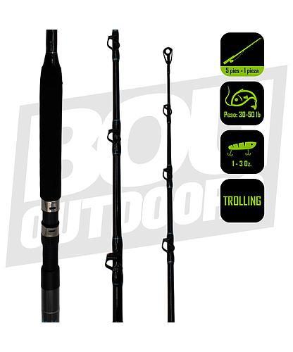 CAÑA PESCA TROLLING BILLFISHER 5PIES 6PULG 20-50LB ST2050H