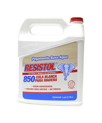 PEGAMENTO COLA BLANCA RESISTOL 850 GALON FULLER