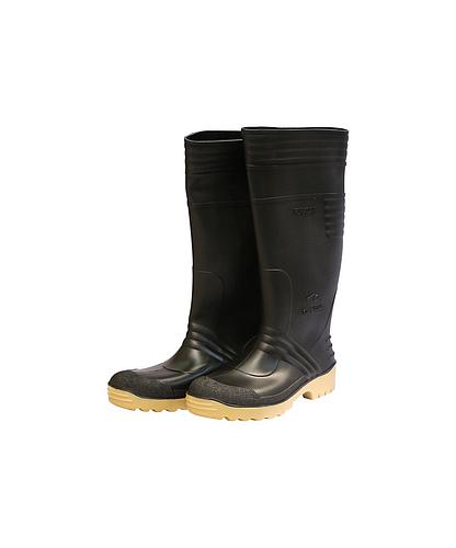 BOTA HURACAN NEGRA/BEIGE N° 40 (PAR)