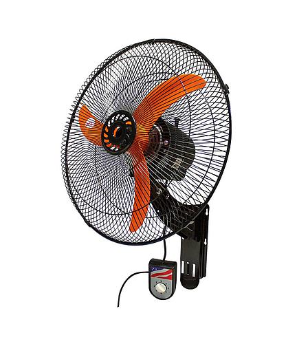 VENTILADOR PARED 18 PULG ASPA NARANJA TY-23