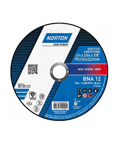 DISCO P/METAL NORTON T41 4 1/2 X 1.0 MM BNA12