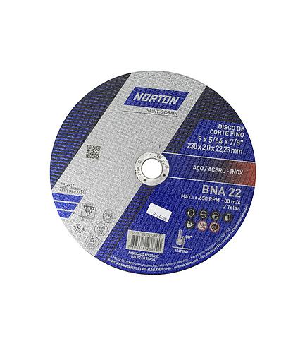 DISCO P/METAL NORTON T41 9 X 2.0 MM BNA22