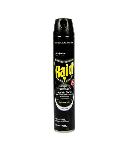 VENENO RAID ACCION TOTAL AEROSOL 400ML