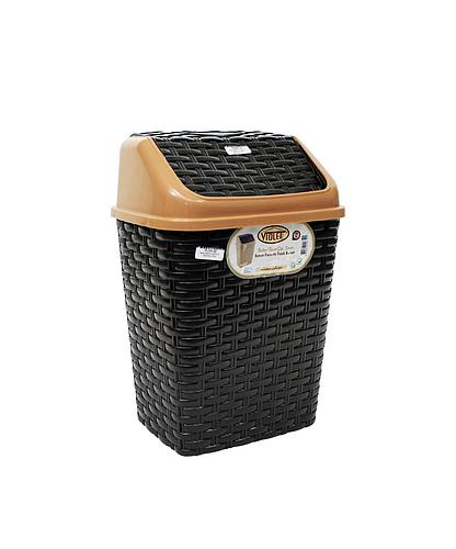 BASURERO PLASTICO T/RATTAN 0752