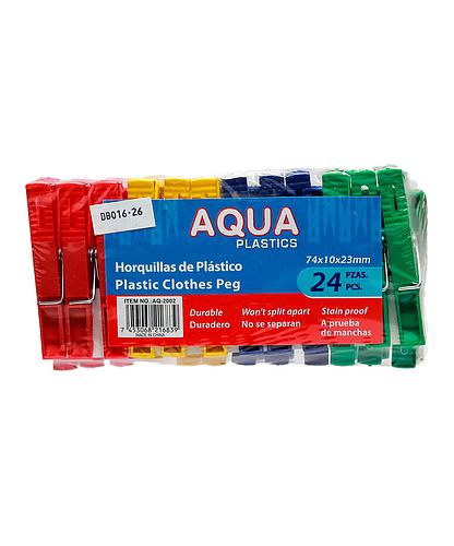 GANCHO P/COLGAR ROPA 24PCS AQ-2002
