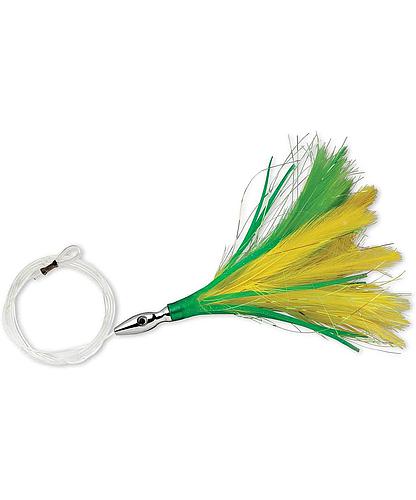 FLASH FEATHER 03  YLW/ GRN (NC)