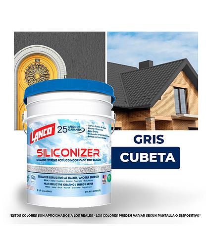 IMPERMEABILIZANTE SILICONIZER GRIS CUBETA LANCO RC-226-2