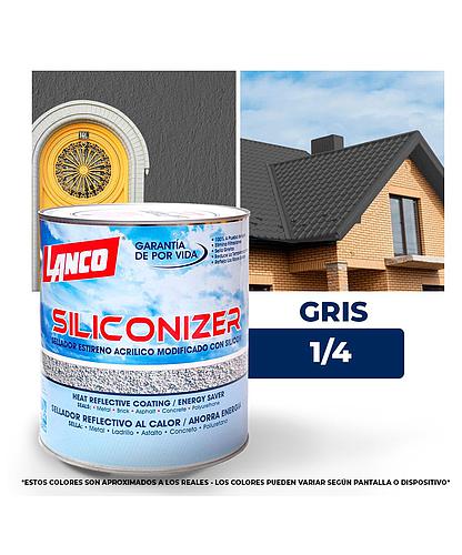 IMPERMEABILIZANTE SILICONIZER GRIS 1/4 LANCO RC-226-5