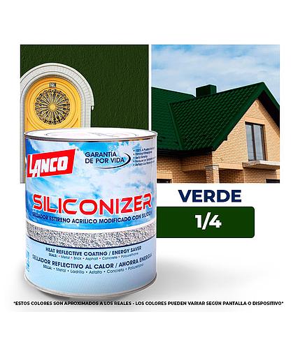 IMPERMEABILIZANTE SILICONIZER VERDE 1/4 LANCO RC-202-5