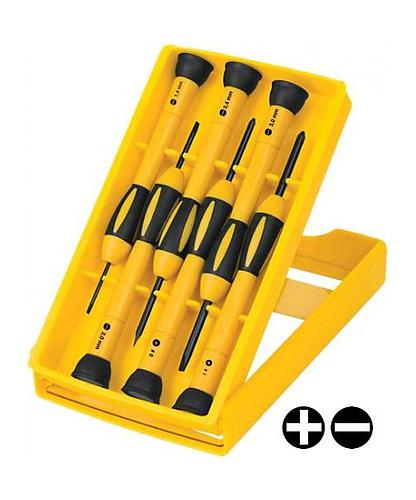 KIT DESARMADOR PRECISION 6 PZAS. TRUPER/PRETUL 21381