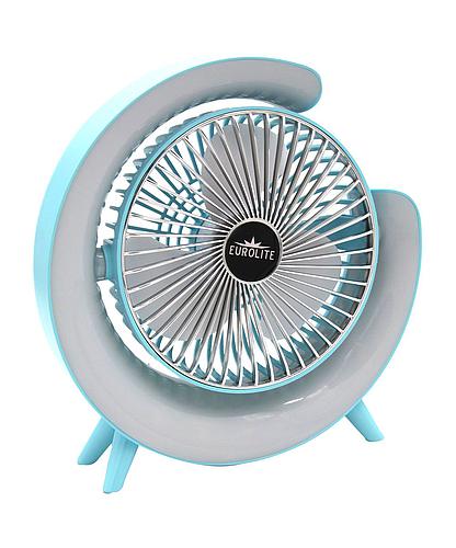 VENTILADOR ESCRITORIO C/ LAMPARA 3VEL EL-3048