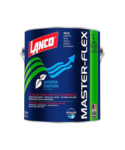 IMPERMEABILIZANTE MASTER FLEX BLANCO GAL. LANCO VA-1744-4