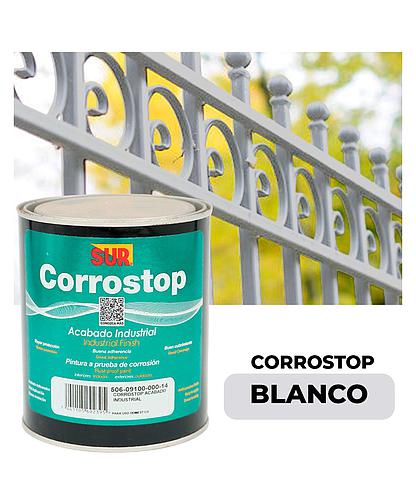 ANTICORROSIVO CORROSTOP 9100 BLANCO 1/4 GAL. SUR