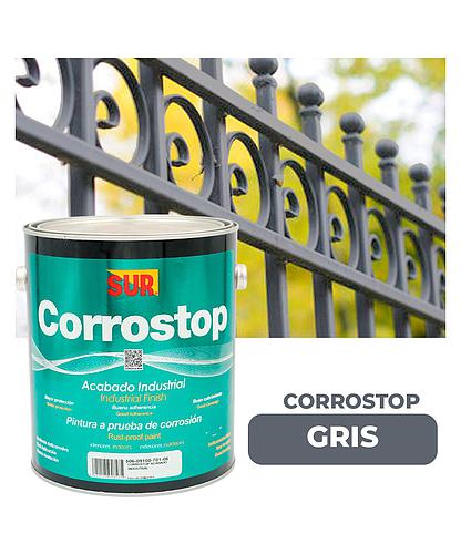 ANTICORROSIVO CORROSTOP 9100 GRIS GALON SUR