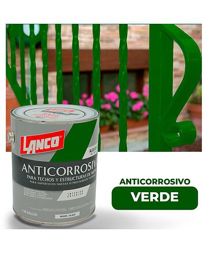 ANTICORROSIVO MATE PLUS VERDE GLN LANCO