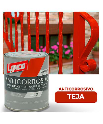 ANTICORROSIVO MATE PLUS TEJA 1/4 LANCO