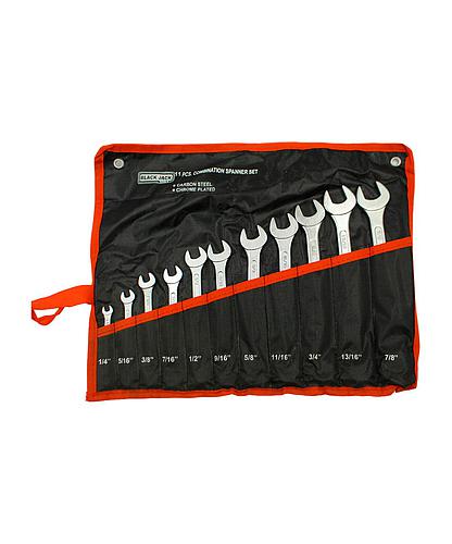 LLAVE COMBINADA 11 PZAS.1/4 A 7/8 A