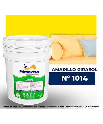VINILICA  PRIMAVERA  AMARILLO GIRASOL  Nº 1014  CUB.