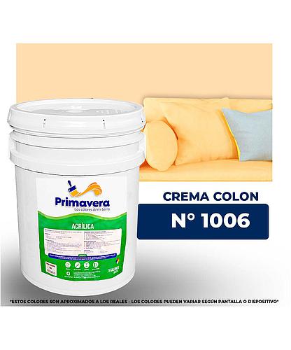 VINILICA  PRIMAVERA  CREMA COLON.  Nº 1006  CUB.