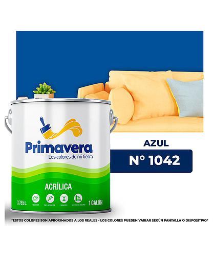 VINILICA  PRIMAVERA  AZUL   Nº 1042  GALON