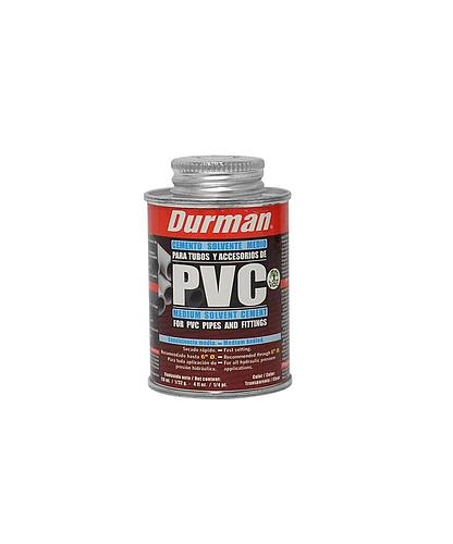 PEGAMENTO PVC TODA PRESION 1/8 - 16 OZ. DURMAN
