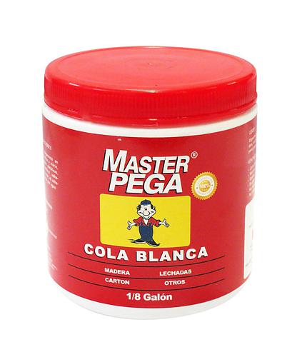 PEGAMENTO COLA BLANCA 1/8 MASTER PEGA MPCB-35