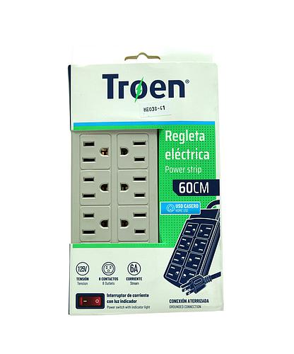 REGLETA TROEN 8 SALIDAS ETR-H1401