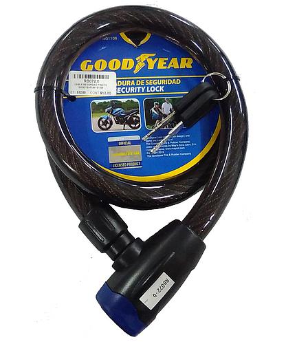 CABLE SEGURIDAD P/MOTO GOODYEAR 991-01108