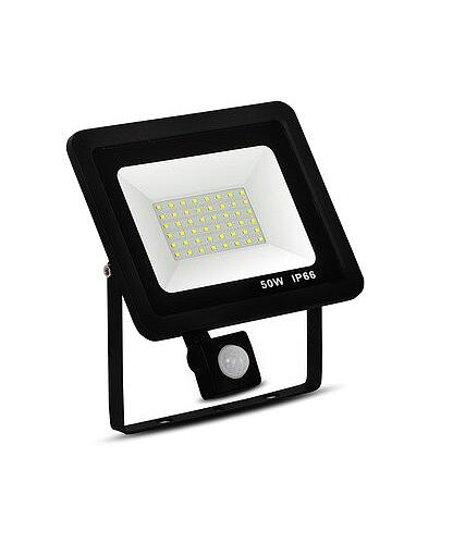 LAMPARA LED TIPO REFLECTOR C/SENSOR MOV. 30W A105-FLS-30W