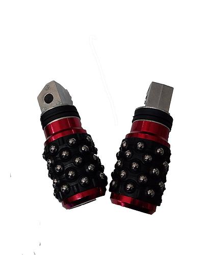 ESTRIBO P/MOTO ROJO TM-1003-R (PAR) (NC)