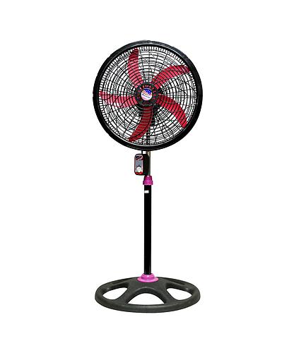 VENTILADOR PEDESTAL 18 PULG ASPA FUSHIA LT-1810/1803-FUSHIA