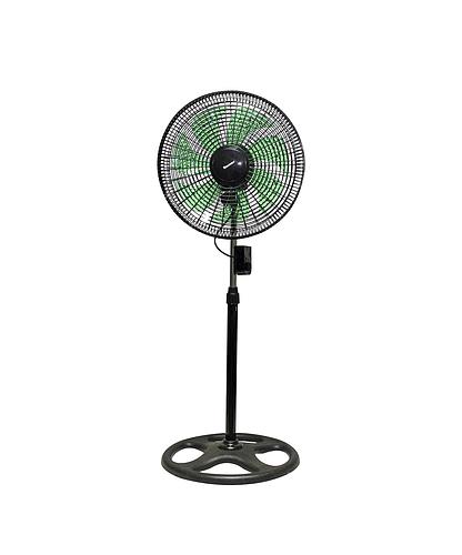 VENTILADOR PEDESTAL 18 PULG ASPA VERDE LT-1810/1709/1803-FLGREEN/DSC-7BLD1-GR