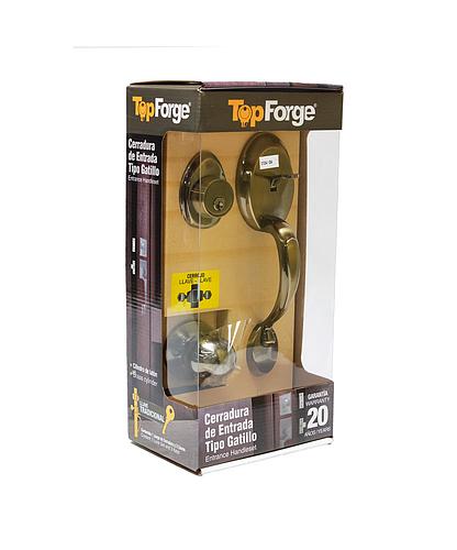 CERRADURA ENTRADA 23672/PF0190 LATON ANTIGUO