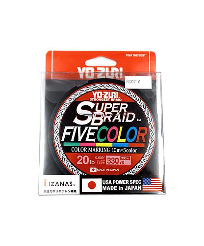 HILO NYLON PESCA YO-ZURI SUPERBRAID 20LB 330YD YZ SB R1461