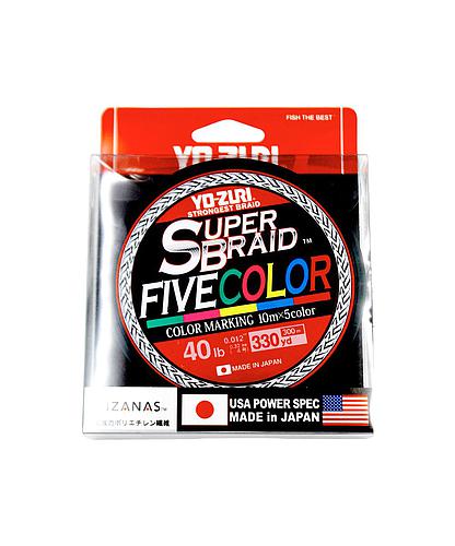 HILO NYLON PESCA YO-ZURI SUPERBRAID 40LB 330YD YZ SB R1463