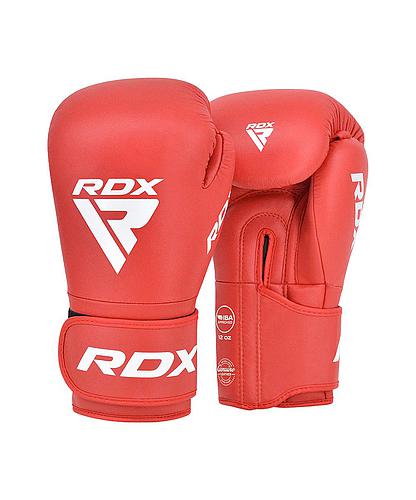 GUANTE DE BOXEO RDX CUERO IBA APPROVED-1 ROJO 10OZ BGL-IBA-1R-10OZ