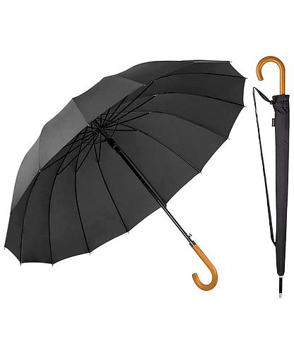 PARAGUAS 23 PULG 190T BLACK WU-230BK
