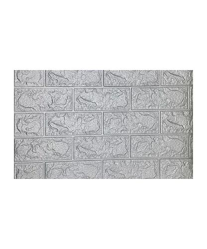 PANEL VINIL C/ADHESIVO GRIS PLATA LADRILLO 38X70CM 84880 (PIEZA)