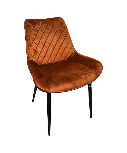 SILLA P/SALA TERCIOPELO CAFE C/RESPALDO CH-851-BRWN