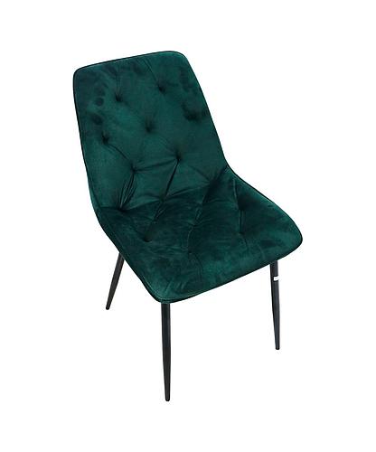 SILLA P/SALA TERCIOPELO VERDE OSCURO C/RESPALDO CH-944-GREEN