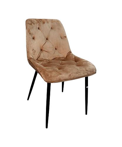 SILLA P/SALA TERCIOPELO CHOCOLATE C/RESPALDO CH-944-MOCHO
