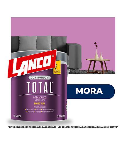 PINTURA TOTAL ACRILICA LATEX MORA GLN TL3459