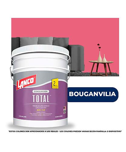 PINTURA TOTAL ACRILICA LATEX BOUGANVILIA CUBETA TL3459