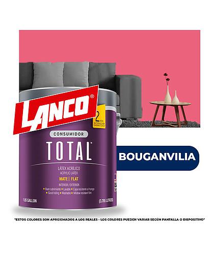 PINTURA TOTAL ACRILICA LATEX BOUGANVILIA GLN TL3459