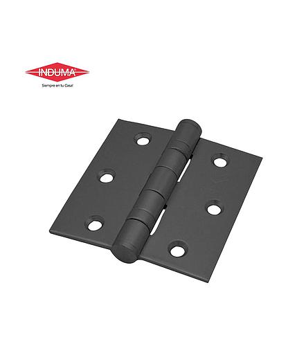 BISAGRA INDUMA 3X3 NEGRO MATE C/T (PRS)