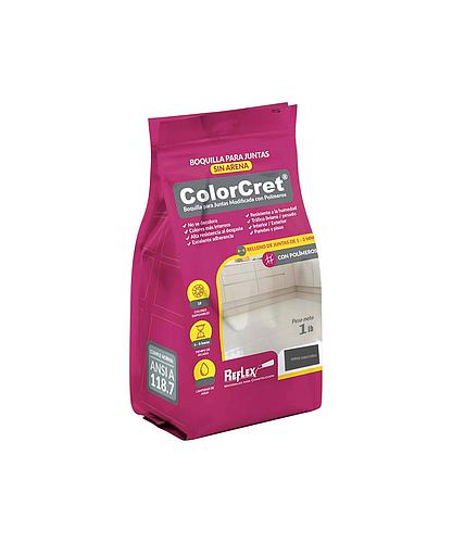 PORCELANA GRIS OSCURO SIN ARENA LIBRA COLORCRET REFLEX